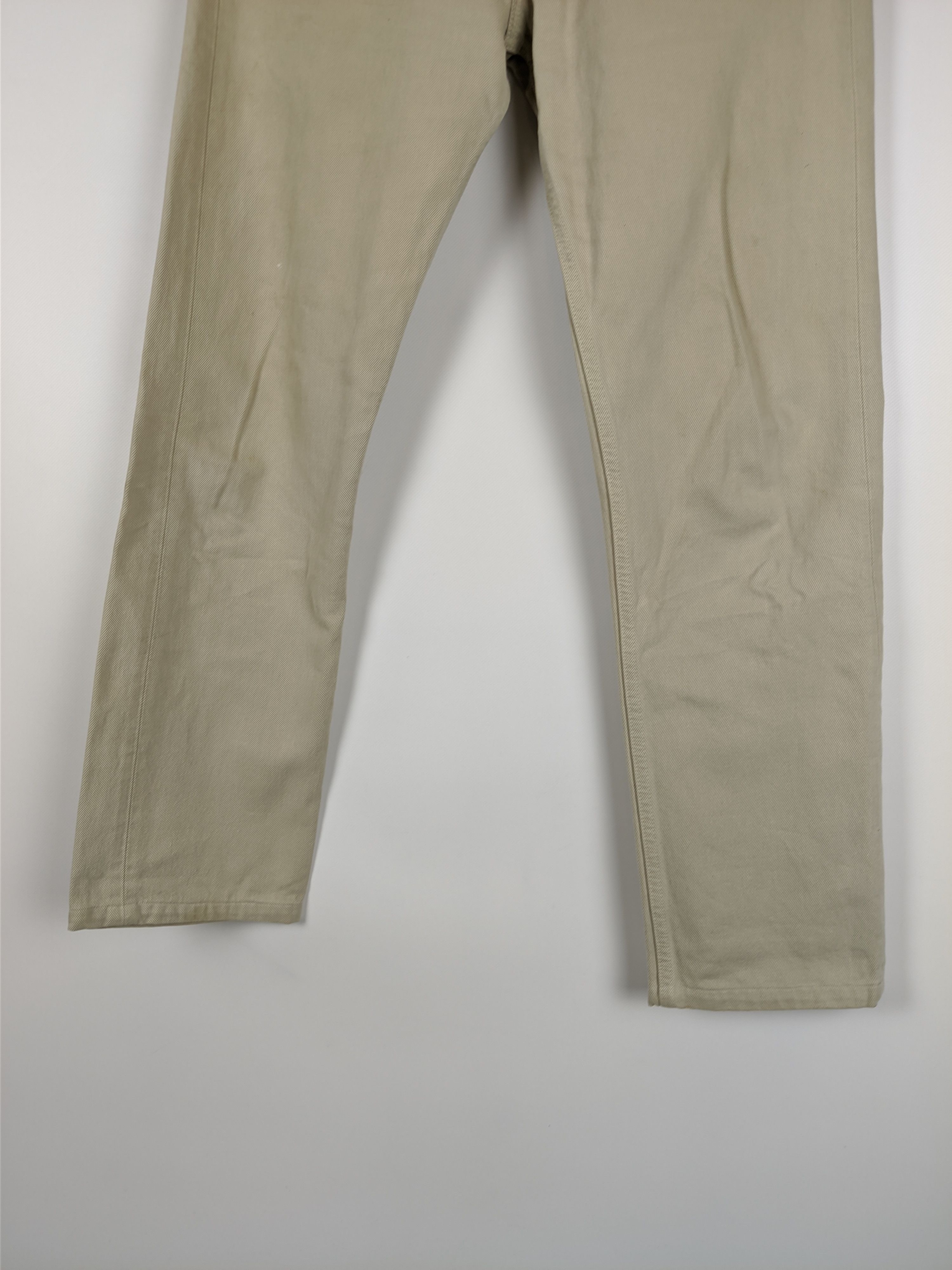 Levi's × Levi's Vintage Clothing × Vintage Vintage Levi's 501 Cream Denim Pant USA Size US 31 - 6 Thumbnail
