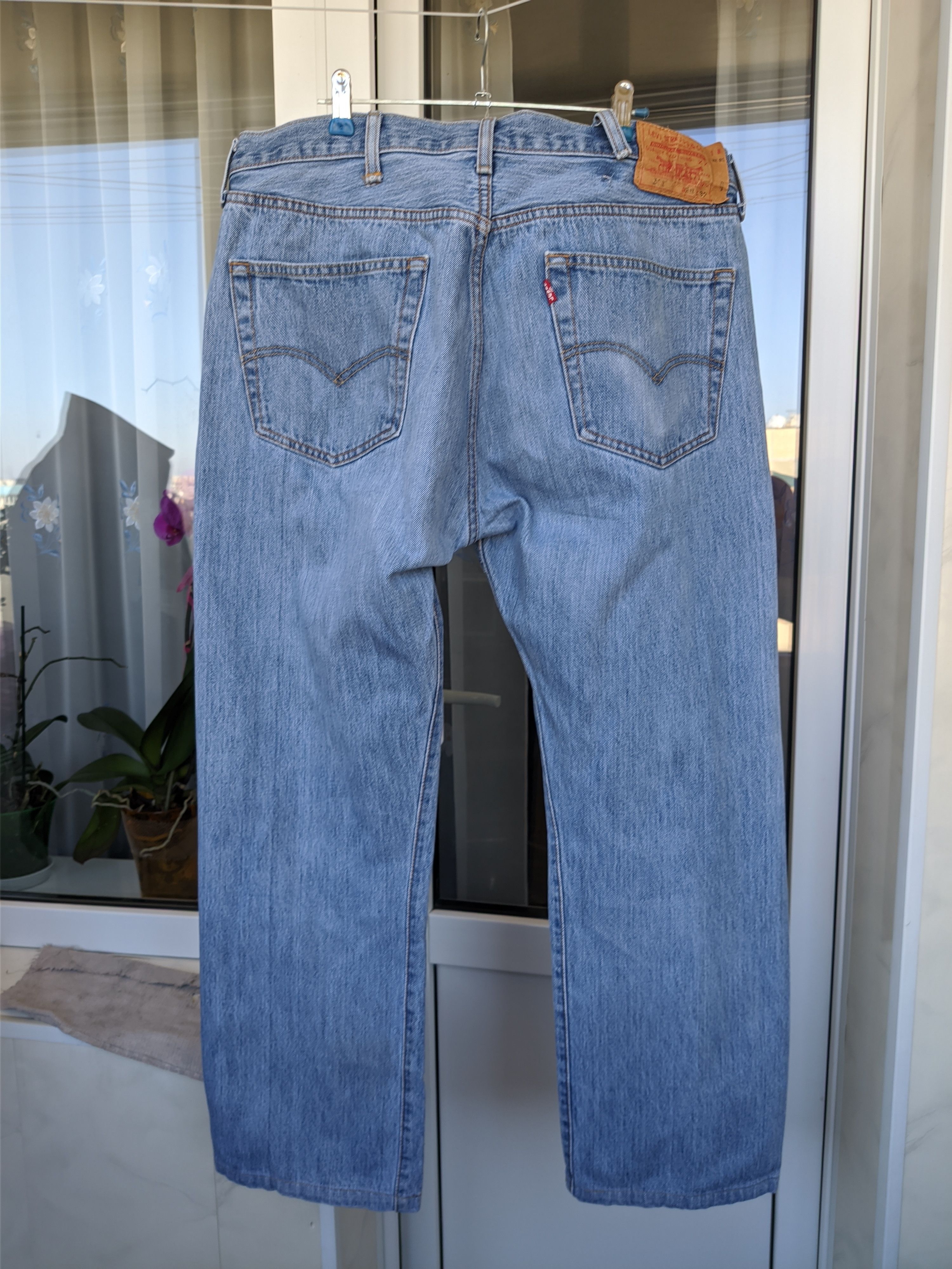 Levi's × Levi's Vintage Clothing × Vintage Vintage Levi's 501 Blue Distressed Denim Pant Size US 38 / EU 54 - 1 Thumbnail