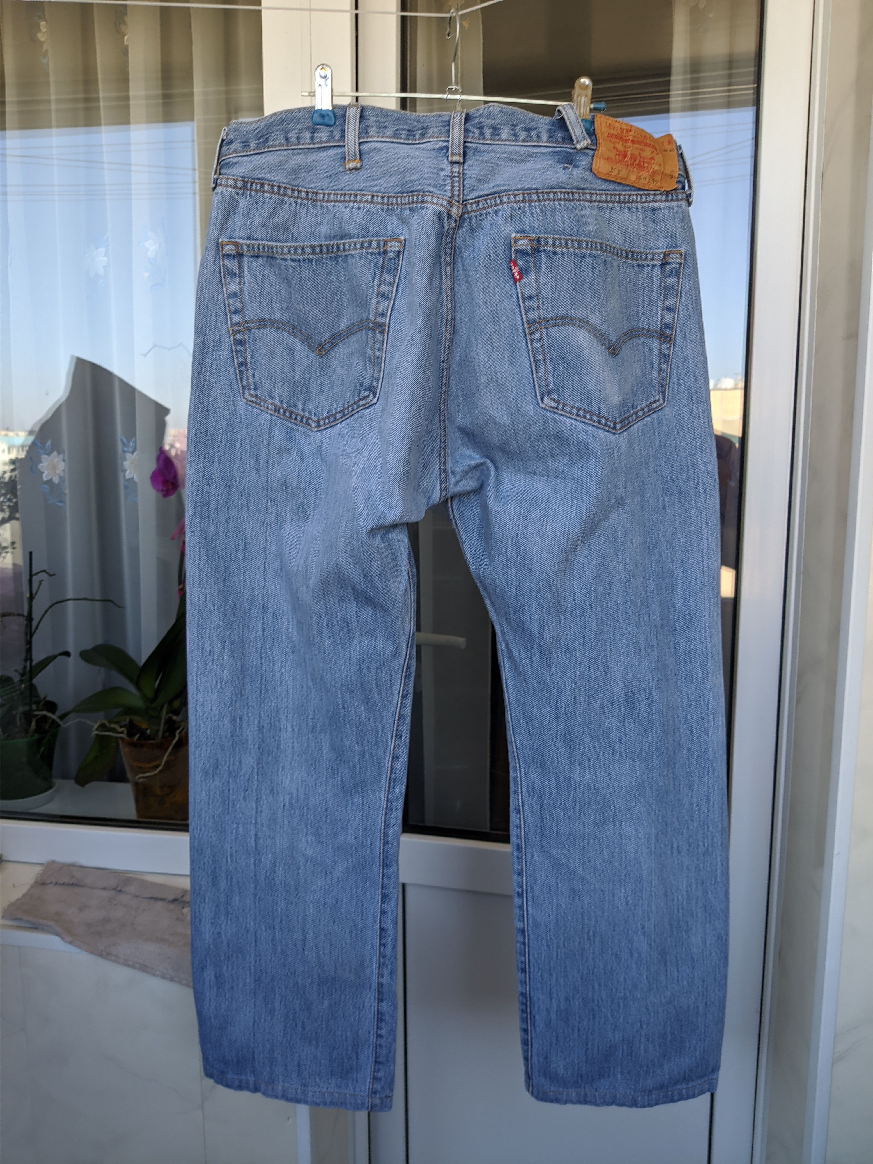 Levi's × Levi's Vintage Clothing × Vintage Vintage Levi's 501 Blue Distressed Denim Pant Size US 38 / EU 54 - 7 Thumbnail