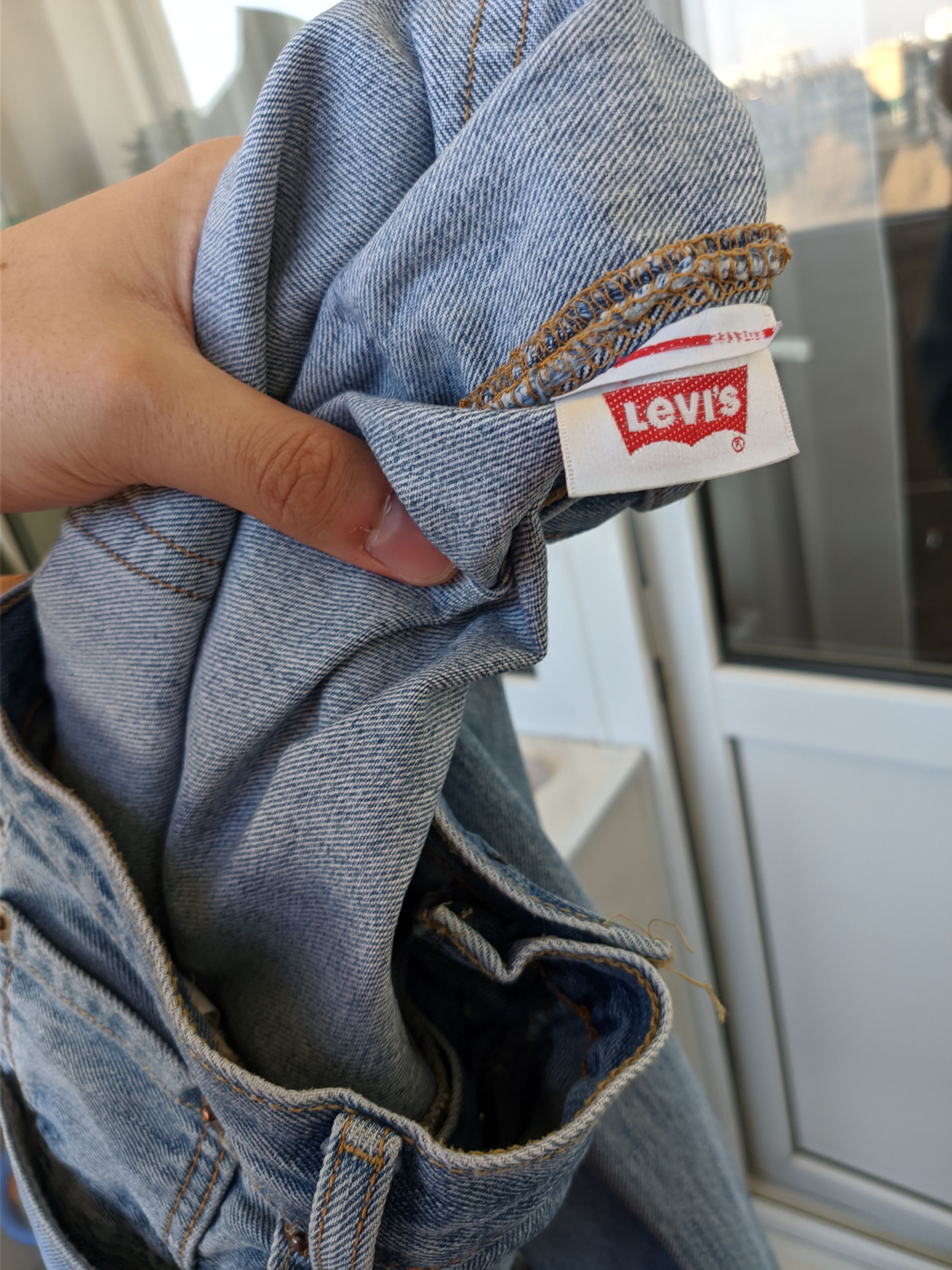 Levi's × Levi's Vintage Clothing × Vintage Vintage Levi's 501 Blue Distressed Denim Pant Size US 38 / EU 54 - 11 Thumbnail