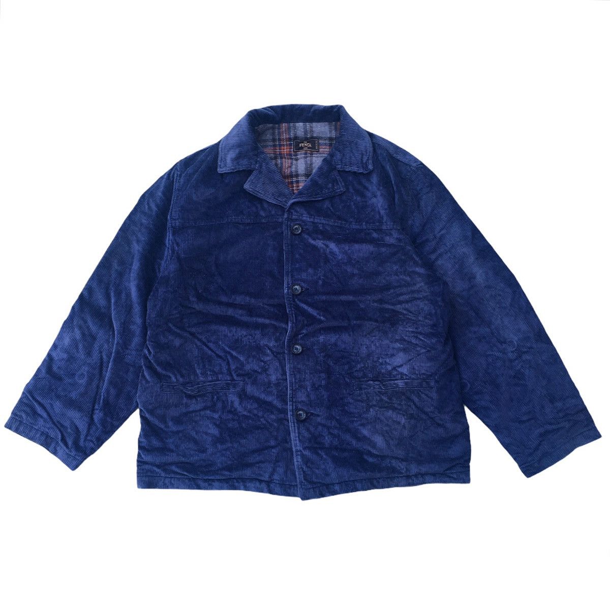 Fendi Vintage Fendi Corduroy Blazer Jacket Size 36R - 1 Thumbnail