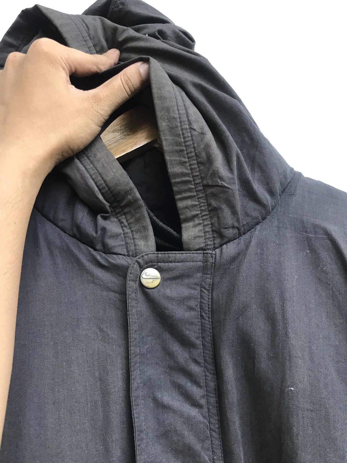 Nike × Vintage Vintage Swoosh by Nike Big Logo Embroidered Hoodie Jacket Size US XL / EU 56 / 4 - 12 Thumbnail