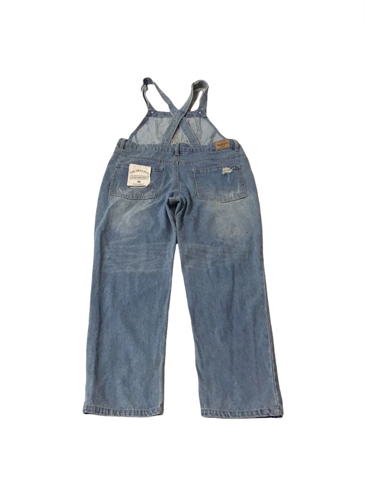 Japanese Brand 🔥Avant Garde Mega Rare Styles Overal Size 34" / US 12 / IT 48 - 3 Thumbnail