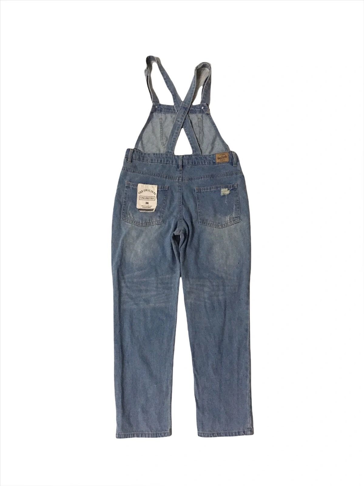 Japanese Brand 🔥Avant Garde Mega Rare Styles Overal Size 34" / US 12 / IT 48 - 2 Thumbnail