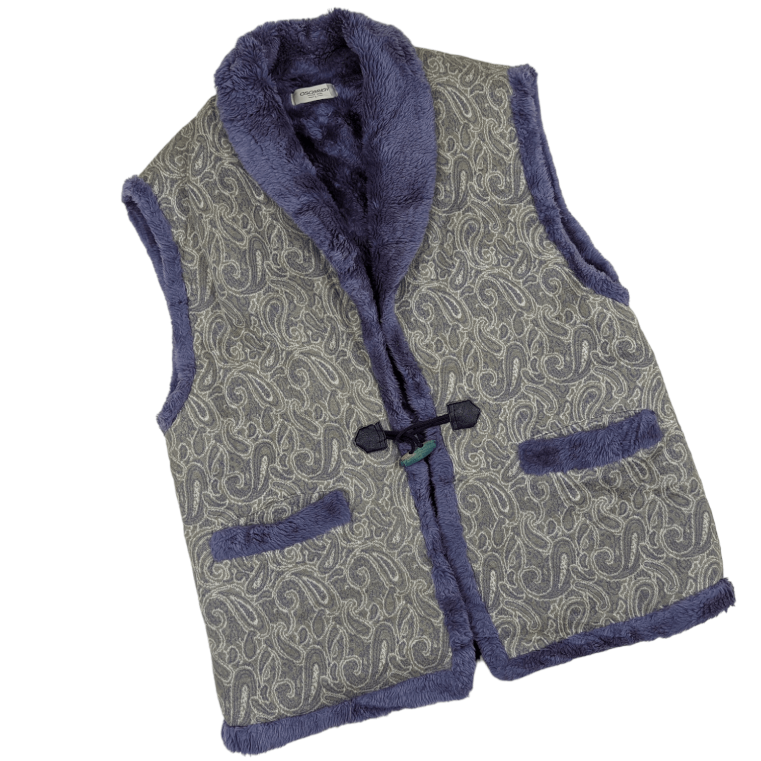 Japanese Brand Vintage 90's OSCARICH Winter Wear Vest Size US L / EU 52-54 / 3 - 3 Thumbnail