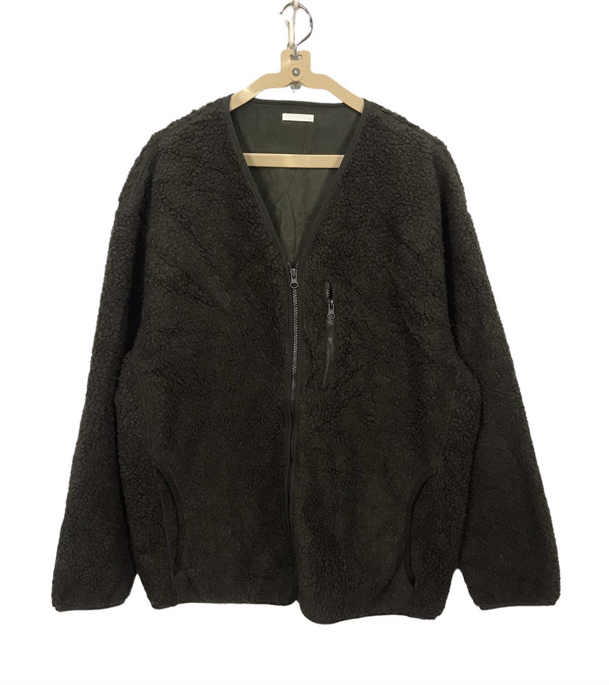 Japanese Brand Fleece zipper jacket by GU Size US L / EU 52-54 / 3 - 2 Thumbnail