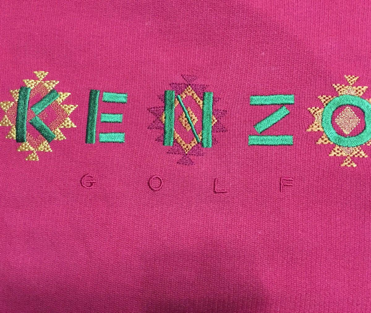Other Kenzo Golf Sweatshirt Big Emboidery Logo Spellout fashion Size US M / EU 48-50 / 2 - 5 Thumbnail