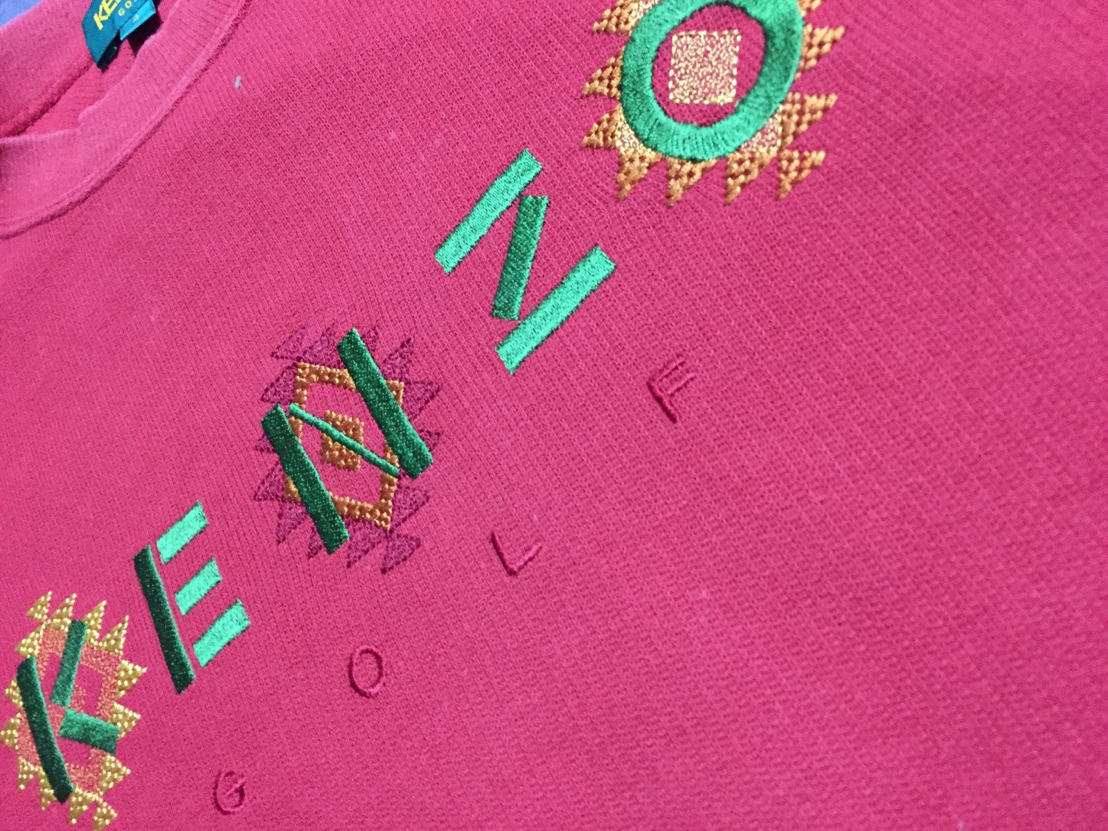 Other Kenzo Golf Sweatshirt Big Emboidery Logo Spellout fashion Size US M / EU 48-50 / 2 - 6 Thumbnail