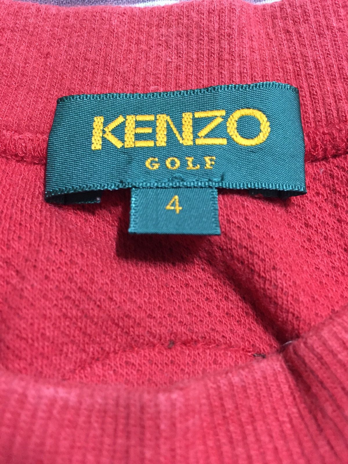 Other Kenzo Golf Sweatshirt Big Emboidery Logo Spellout fashion Size US M / EU 48-50 / 2 - 7 Thumbnail