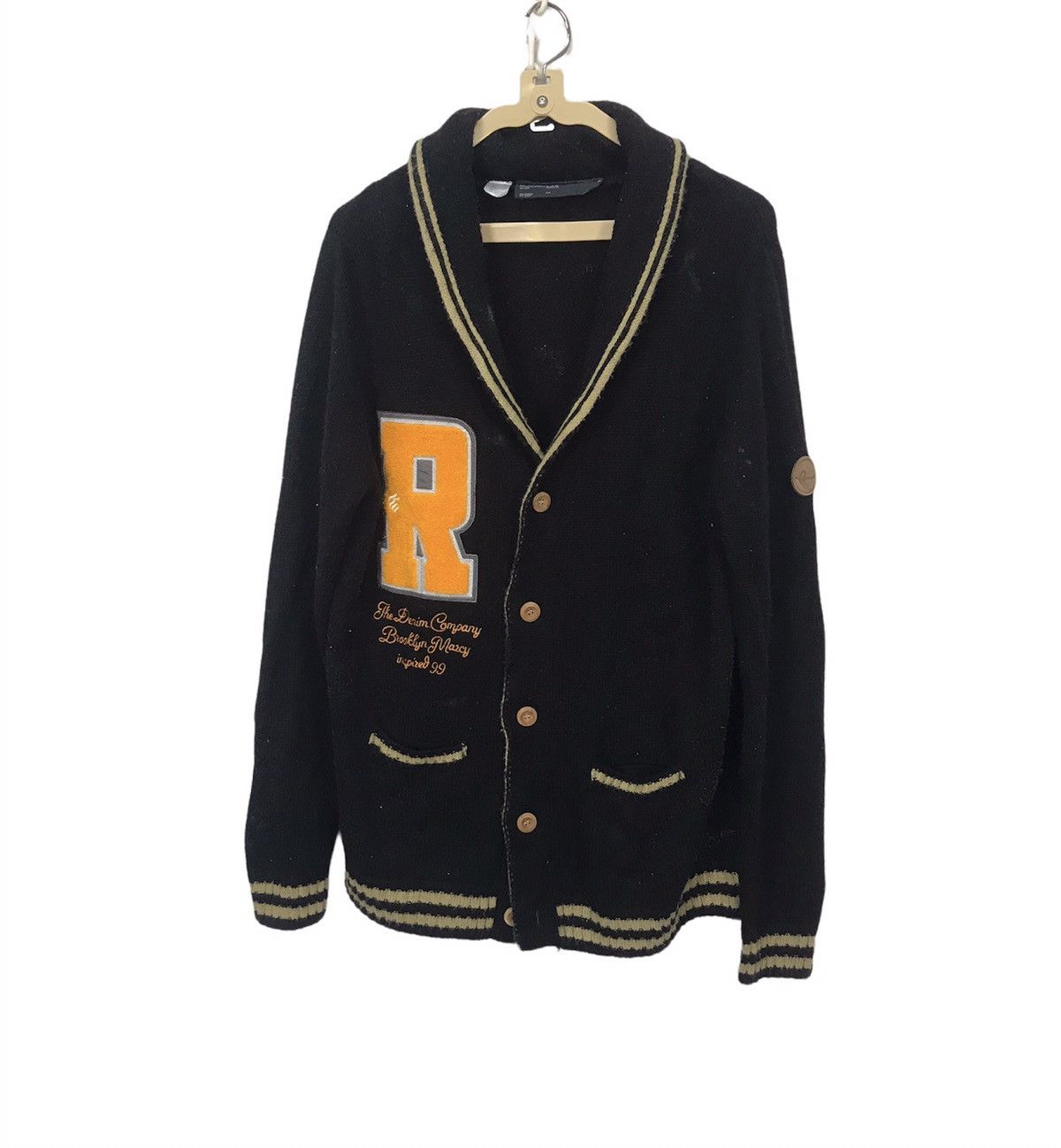 Rocawear Rocawear spellout knit button cardigan Size US M / EU 48-50 / 2 - 1 Thumbnail