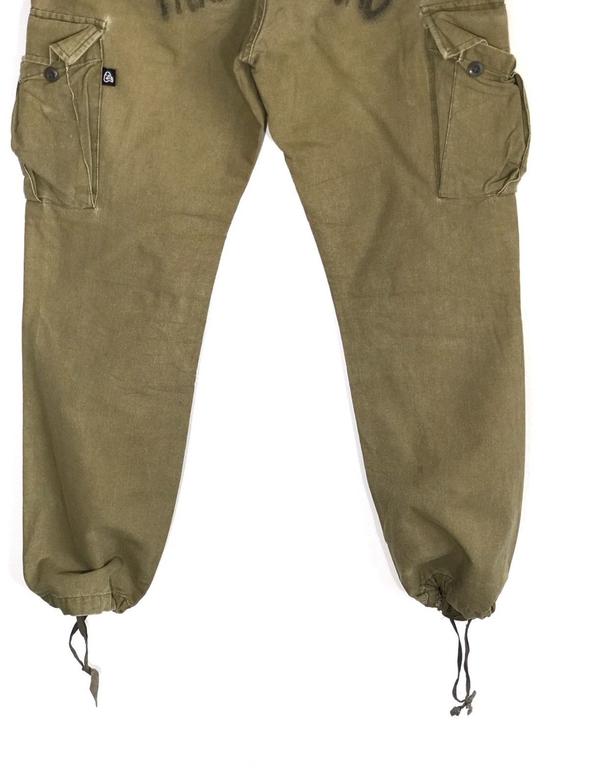 Japanese Brand × Seditionaries Made In Japan Flake Parachute Punk Style Cargo Pants Size US 29 - 5 Thumbnail