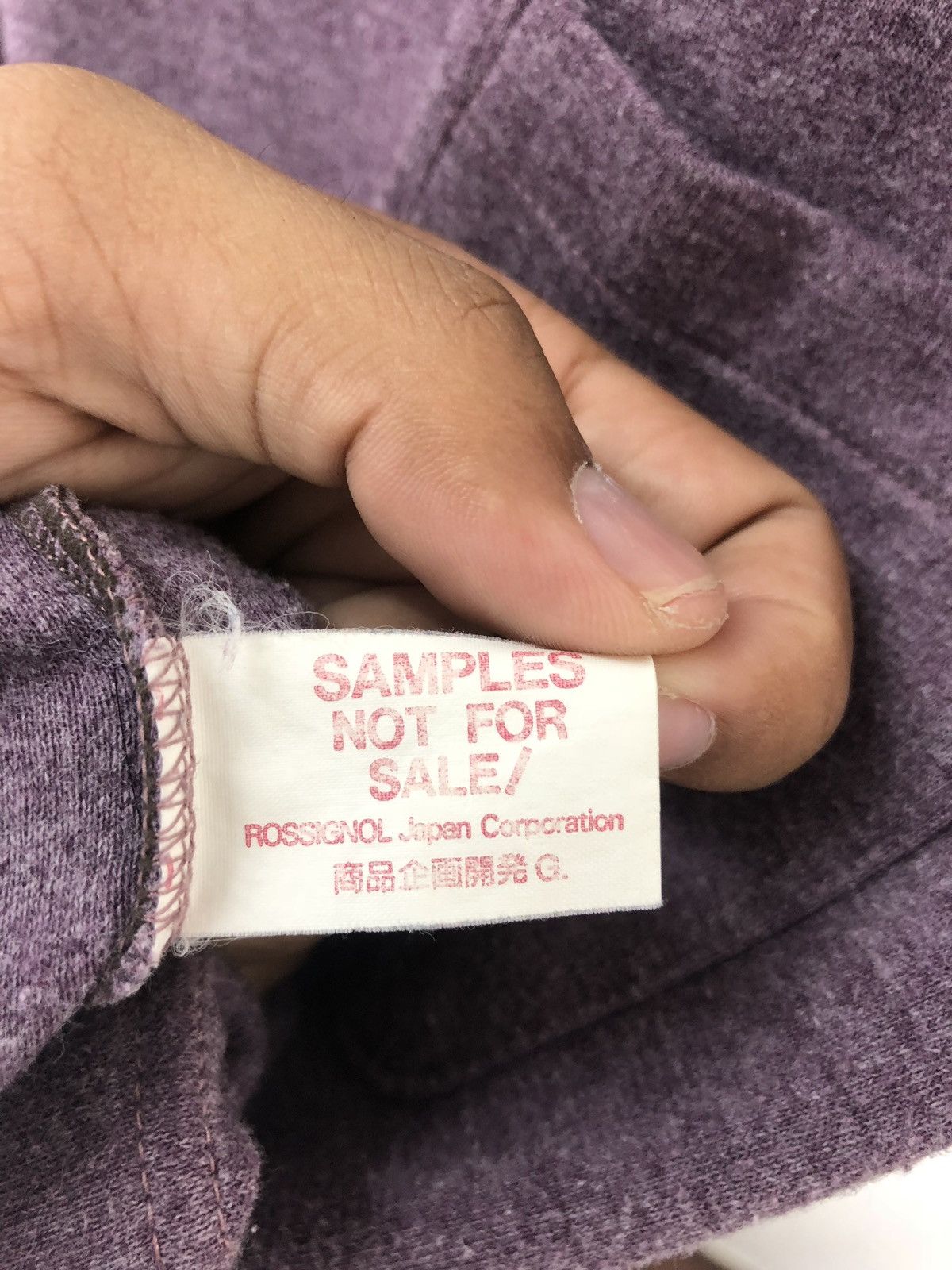 Japanese Brand Rossignol Long Sleeve T shirts Samples Not For Sale Size US M / EU 48-50 / 2 - 4 Thumbnail