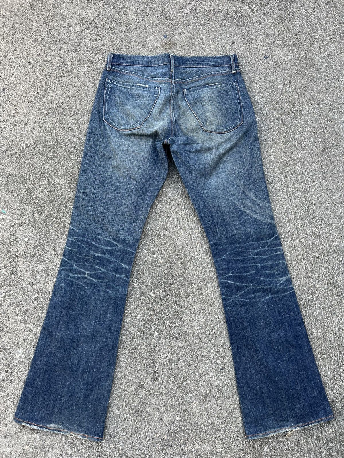 Earnest Sewn Earnest Sewn Rips Distressed Denim Flare Jeans Size US 30 / EU 46 - 5 Thumbnail