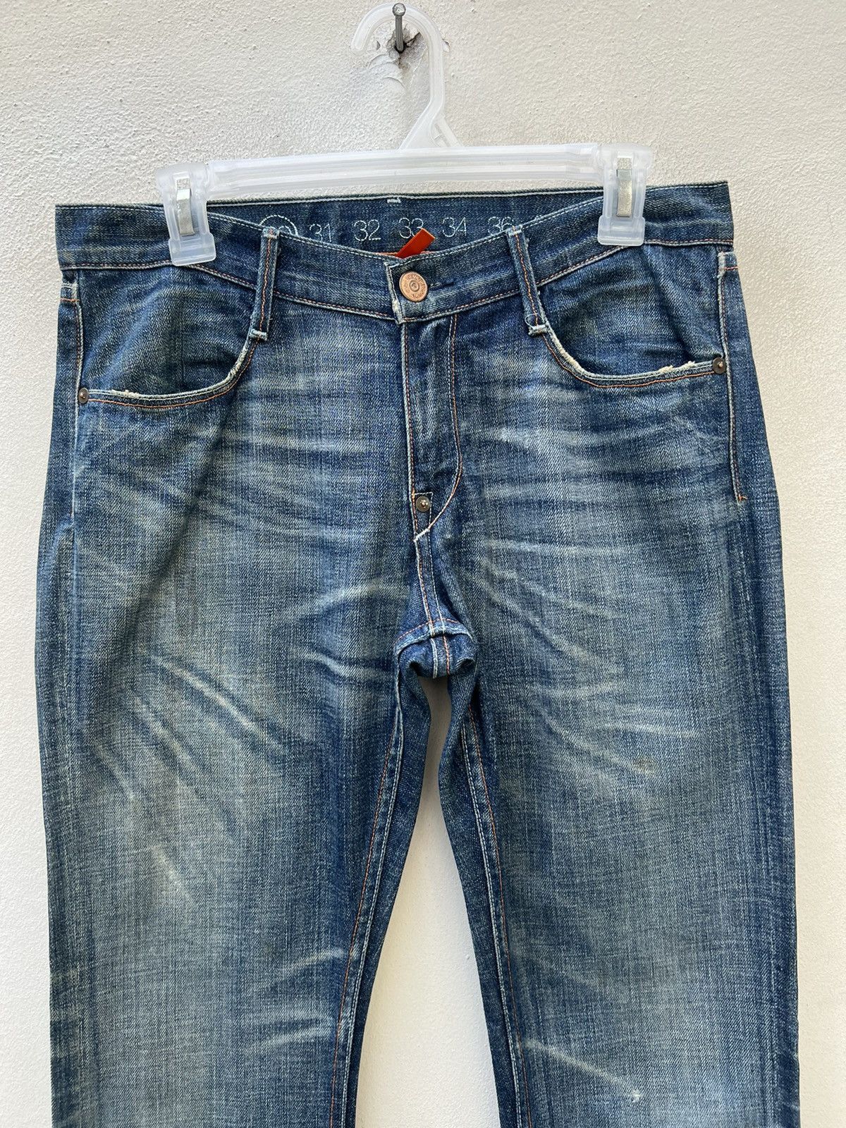 Earnest Sewn Earnest Sewn Rips Distressed Denim Flare Jeans Size US 30 / EU 46 - 7 Thumbnail