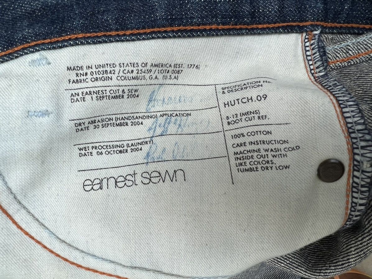 Earnest Sewn Earnest Sewn Rips Distressed Denim Flare Jeans Size US 30 / EU 46 - 21 Thumbnail