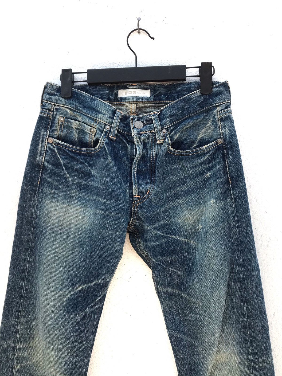 Japanese Brand Made in Japan Domingo DMG Slim Fits Jeans Size US 30 / EU 46 - 2 Thumbnail