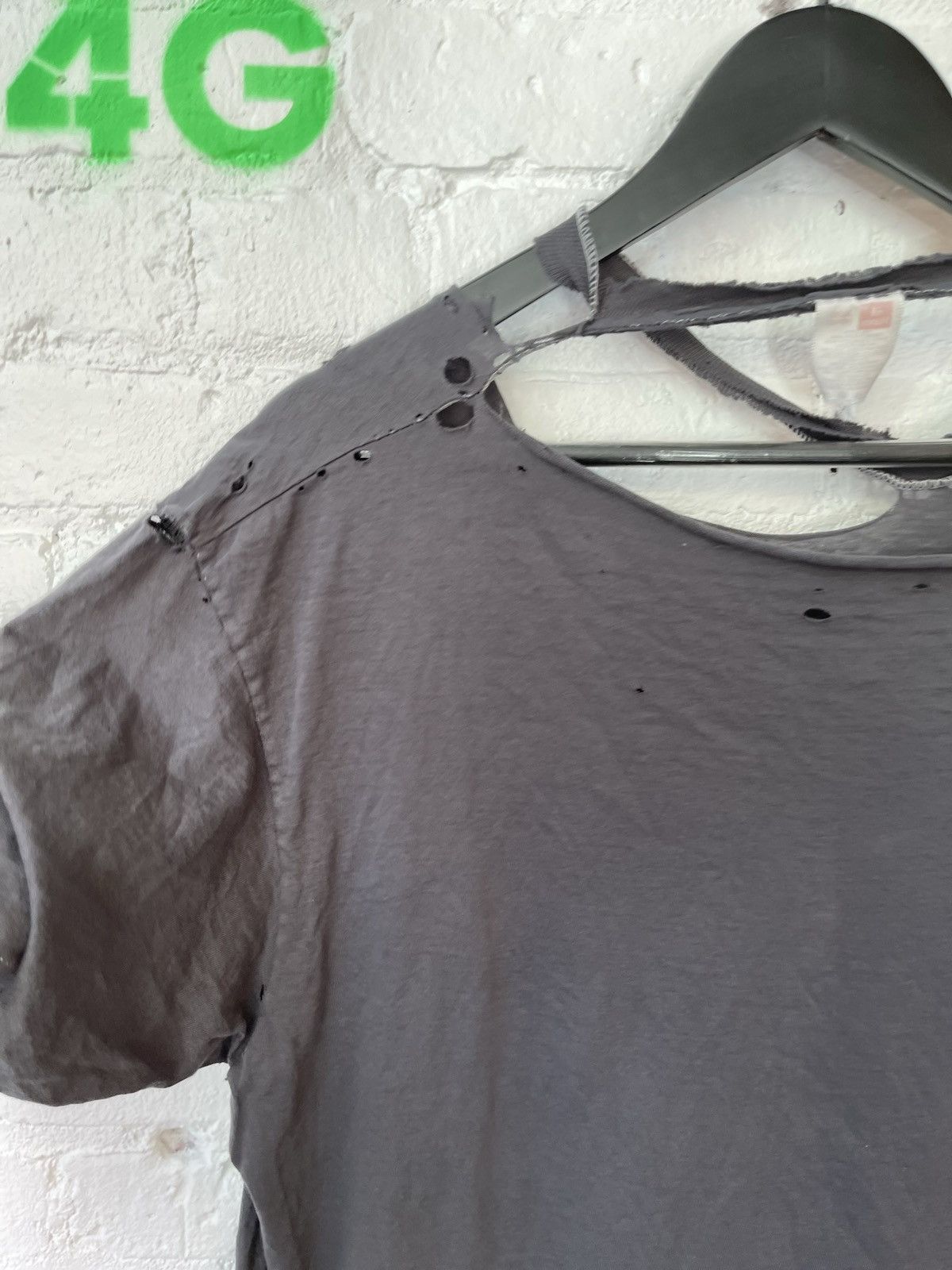 Vintage Vintage THRASHED Single Stitch Thin Shear XL Size US XL / EU 56 / 4 - 14 Thumbnail