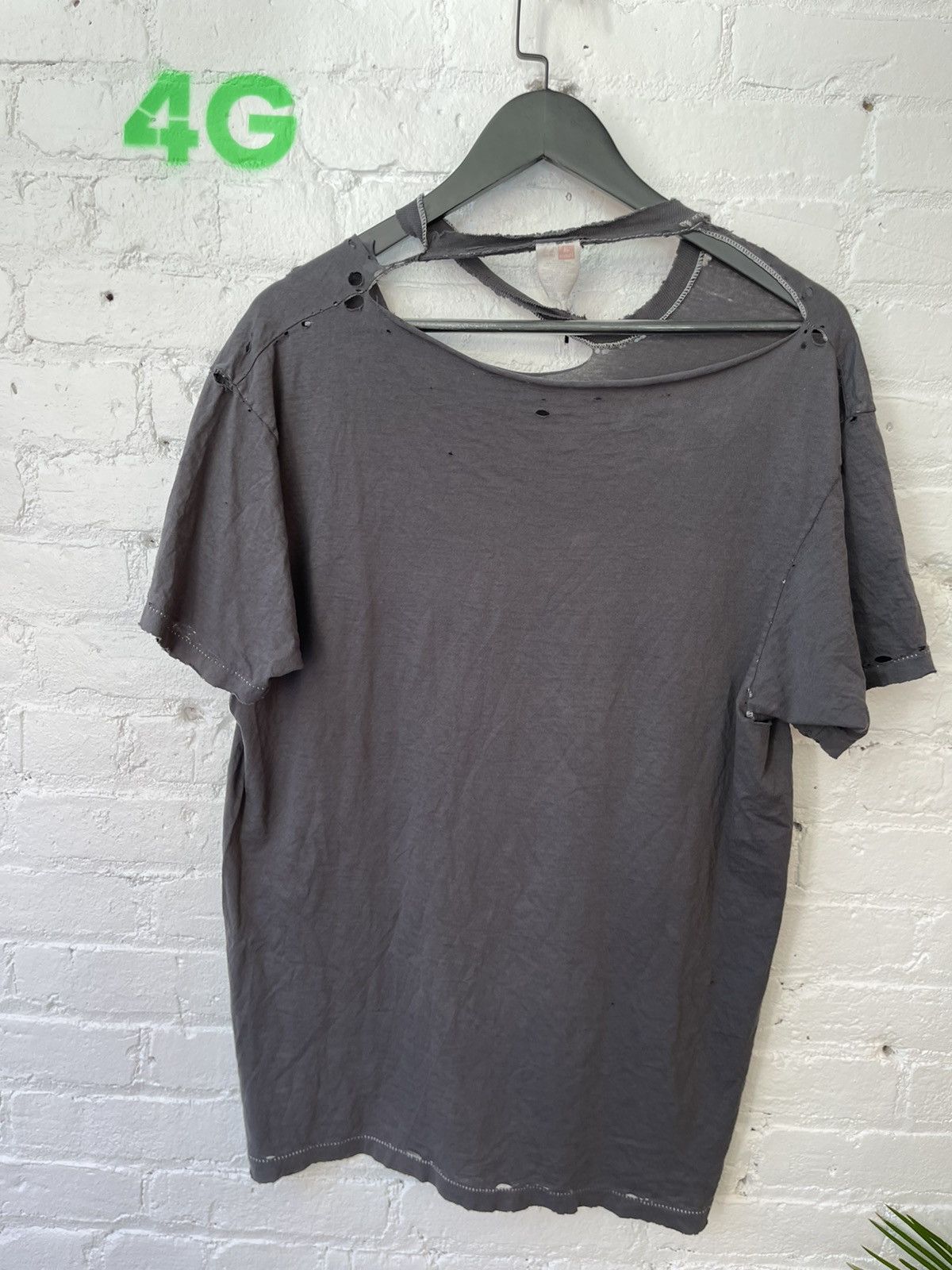 Vintage Vintage THRASHED Single Stitch Thin Shear XL Size US XL / EU 56 / 4 - 11 Thumbnail