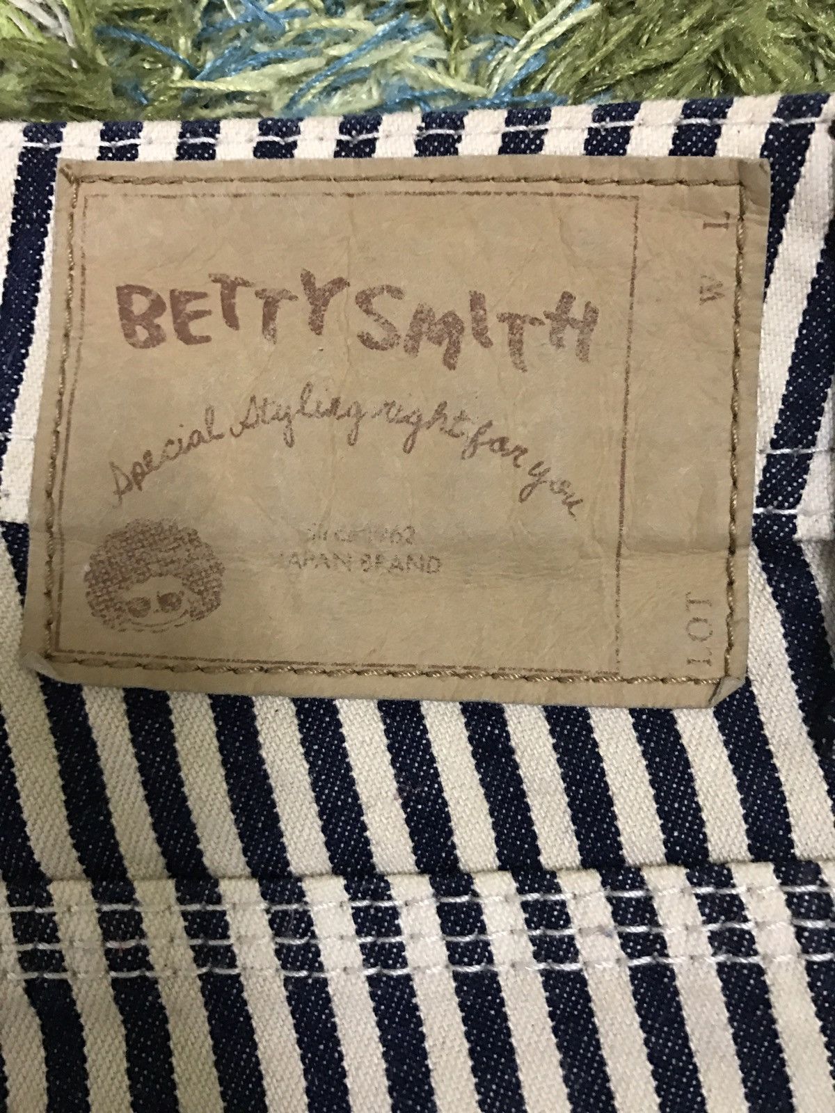 Designer × Japanese Brand Betty Smith Striped Jeans Made In Japan Size US 32 / EU 48 - 3 Thumbnail