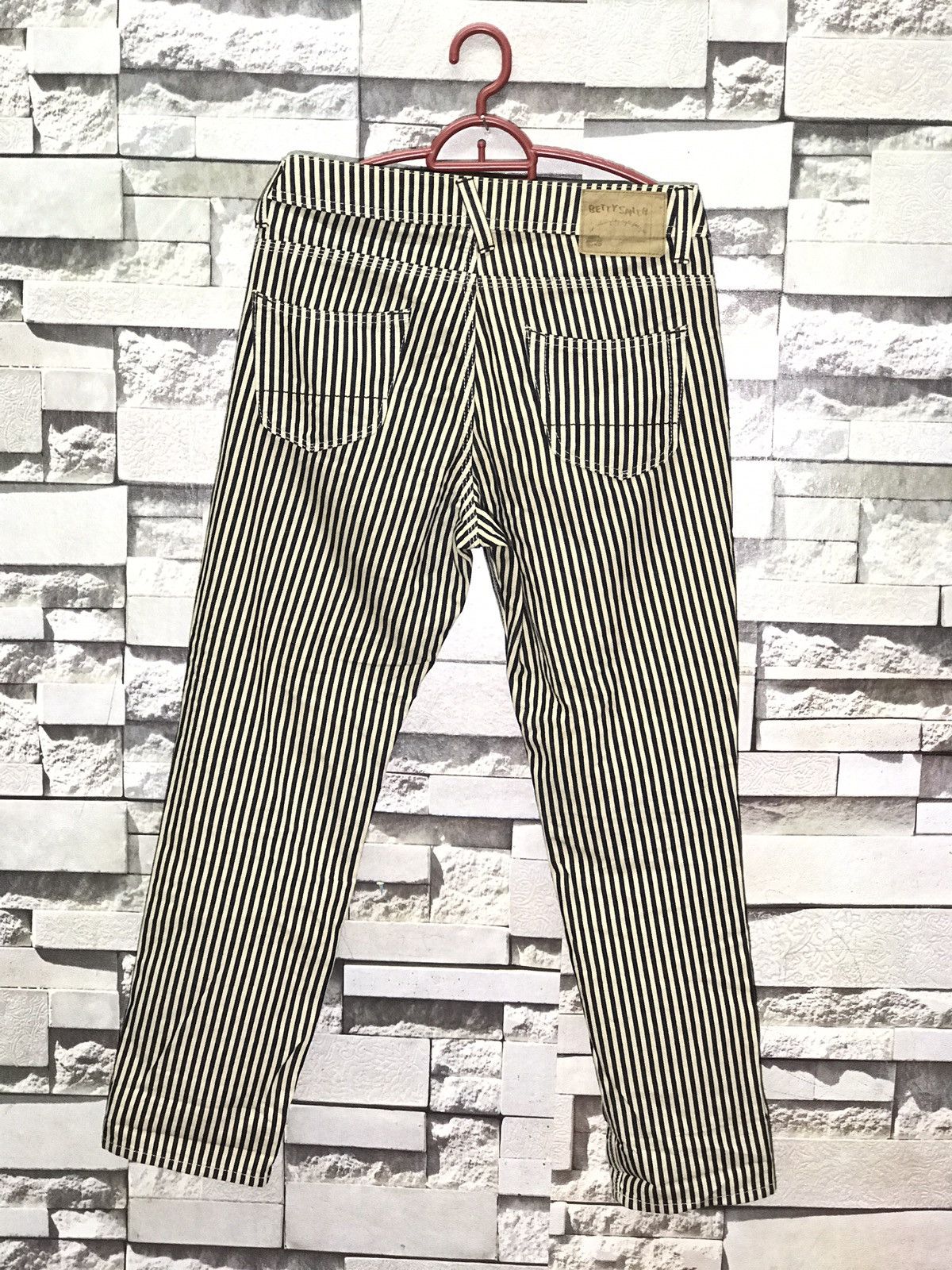 Designer × Japanese Brand Betty Smith Striped Jeans Made In Japan Size US 32 / EU 48 - 2 Thumbnail