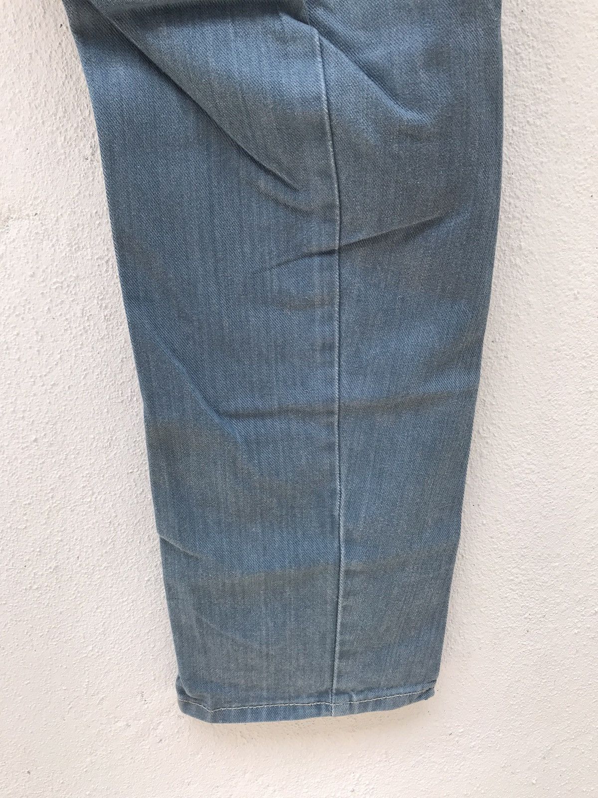 Japanese Brand Made In Japan Japanese Brand Long Zipper Slim Fits Jeans Size US 33 - 4 Thumbnail