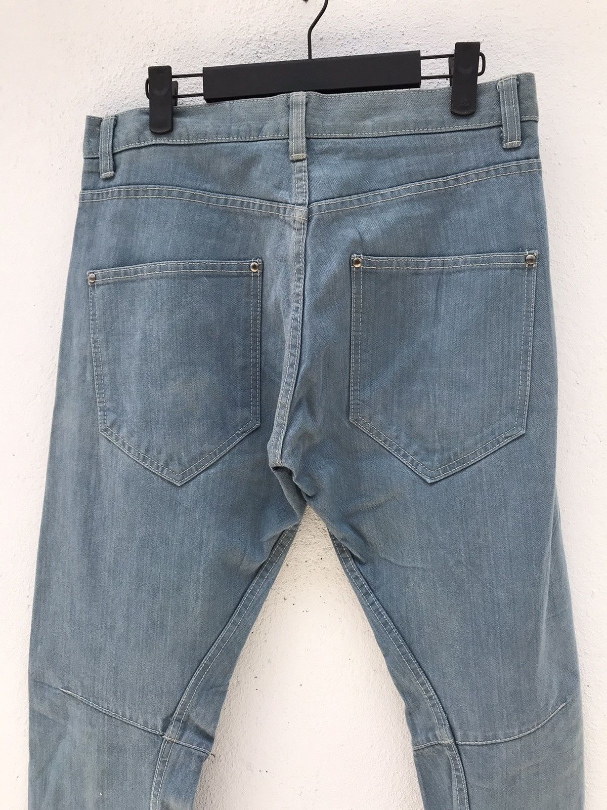 Japanese Brand Made In Japan Japanese Brand Long Zipper Slim Fits Jeans Size US 33 - 8 Thumbnail