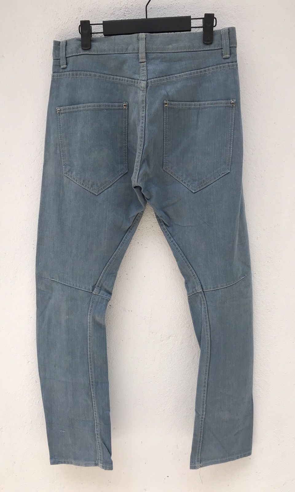 Japanese Brand Made In Japan Japanese Brand Long Zipper Slim Fits Jeans Size US 33 - 7 Thumbnail