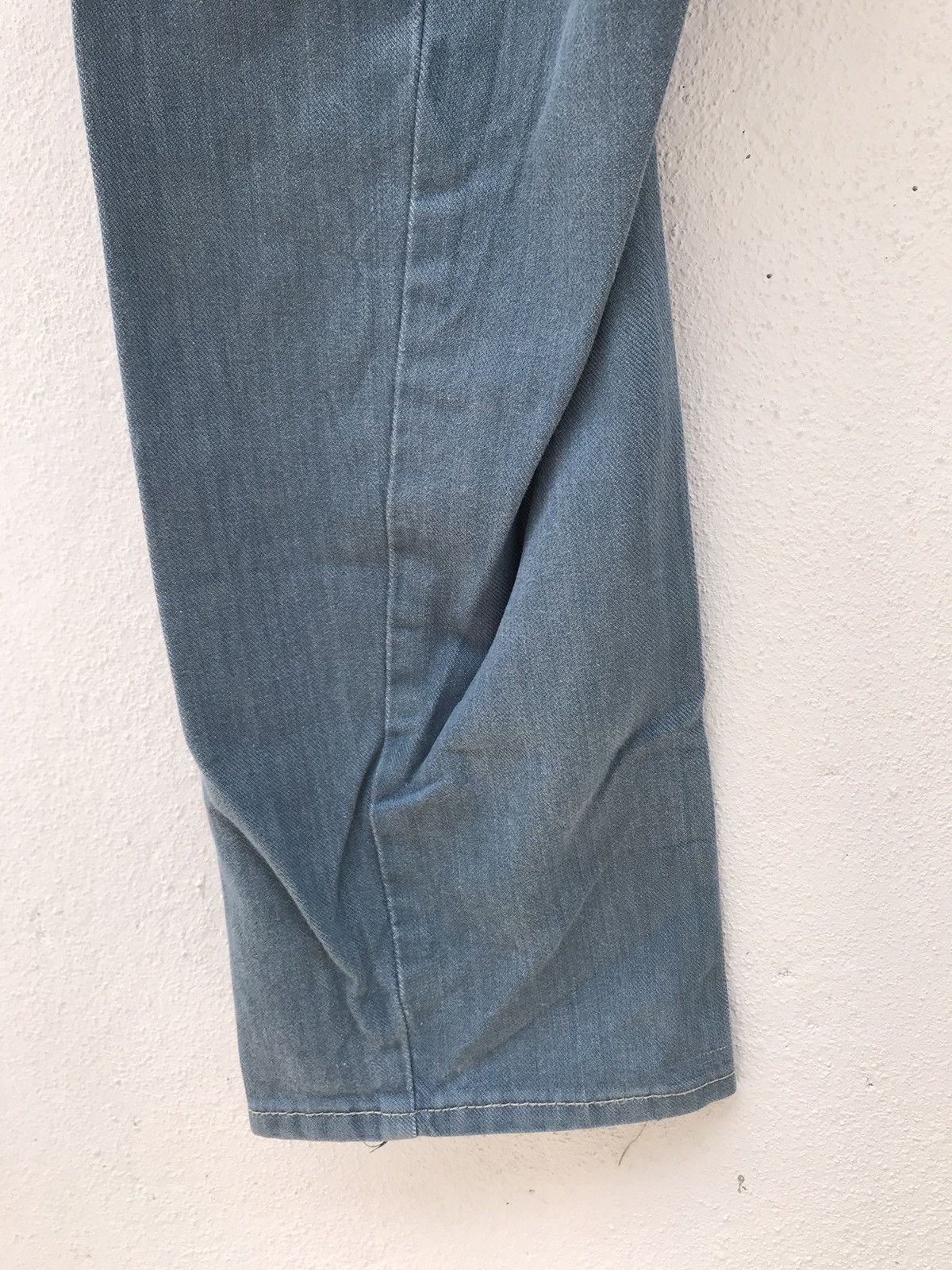 Japanese Brand Made In Japan Japanese Brand Long Zipper Slim Fits Jeans Size US 33 - 5 Thumbnail