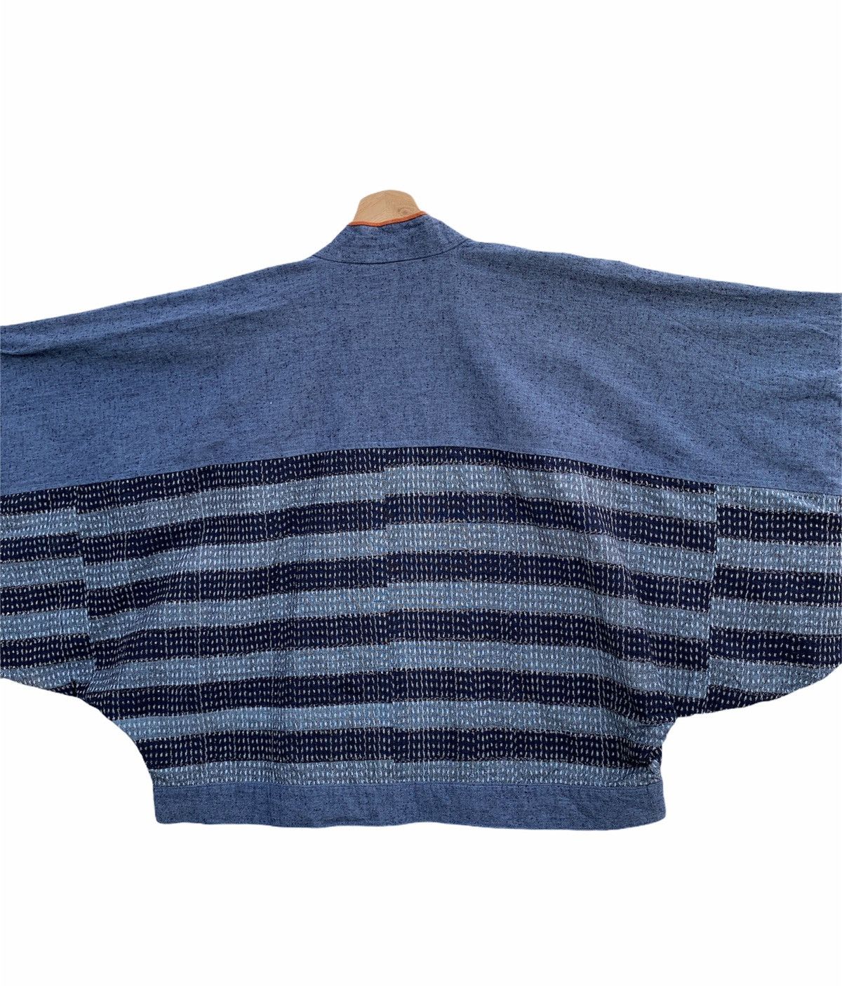 Indigo × Japanese Brand 🔥Vintage Kimono Indigo Overdyed Japanese Traditional Size US M / EU 48-50 / 2 - 11 Thumbnail