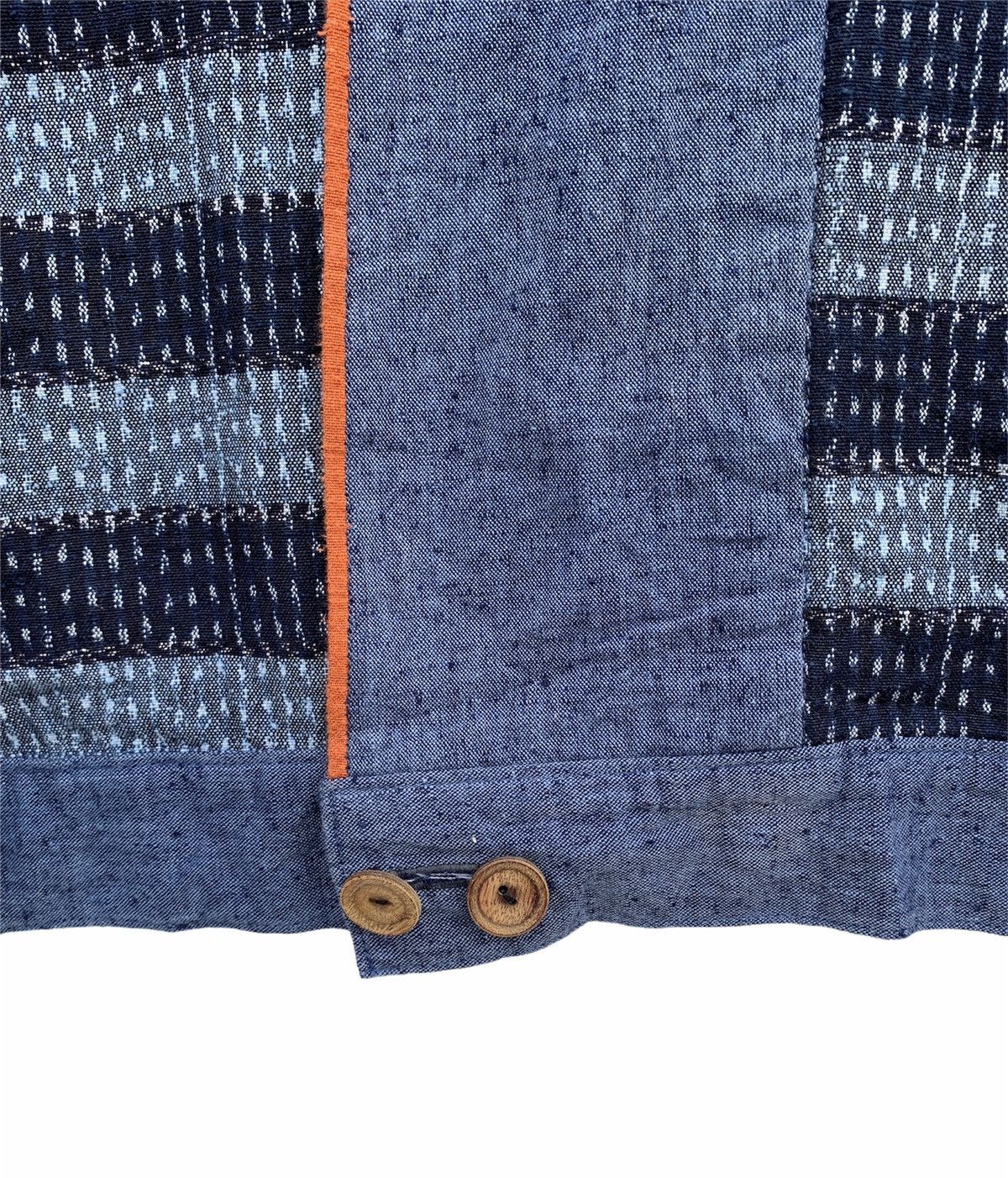 Indigo × Japanese Brand 🔥Vintage Kimono Indigo Overdyed Japanese Traditional Size US M / EU 48-50 / 2 - 10 Thumbnail
