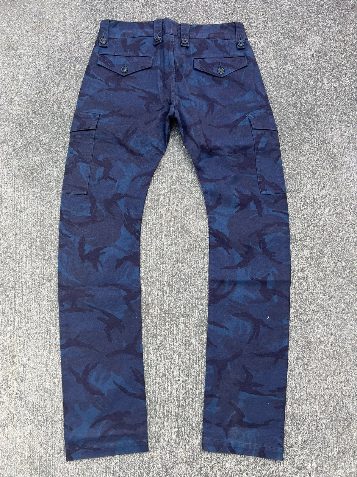 AKM AKM Japan Camouflage Curve Leg Stretchable Cargo Trouser Size US 31 - 5 Thumbnail