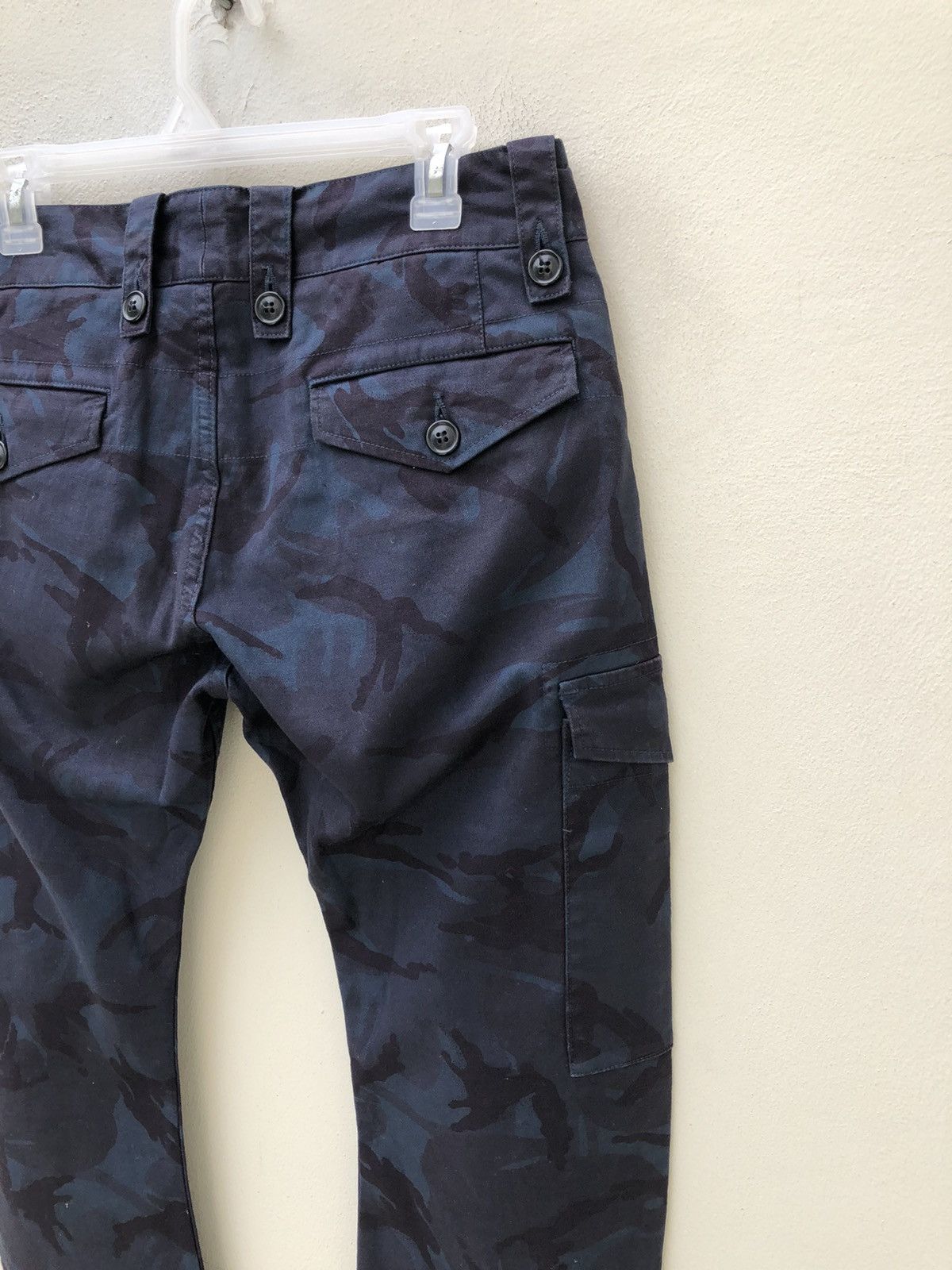AKM AKM Japan Camouflage Curve Leg Stretchable Cargo Trouser Size US 31 - 17 Thumbnail