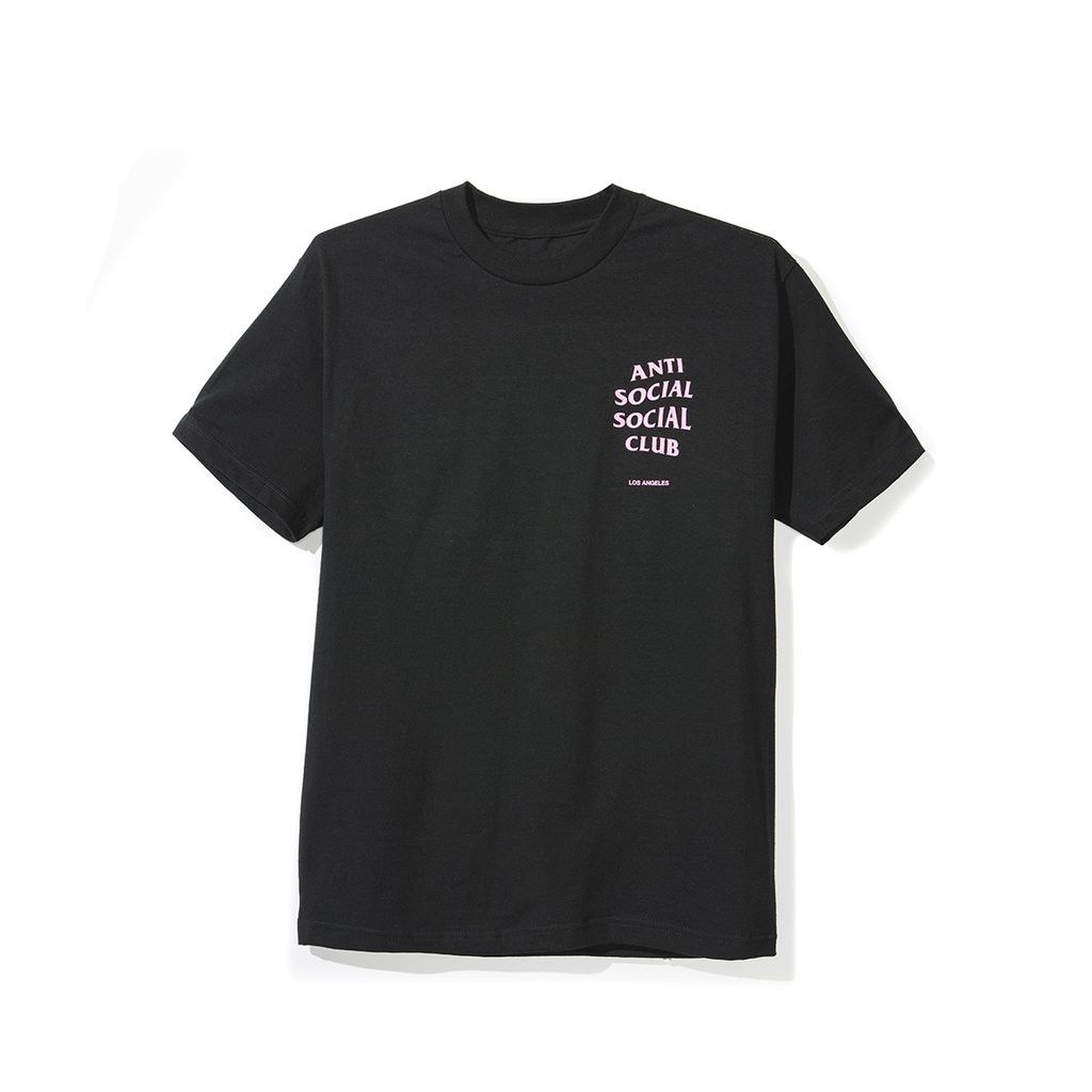 Anti Social Social Club DS ASSC Pink logo Los Angeles LA city black Tee Supreme Size US S / EU 44-46 / 1 - 6 Thumbnail