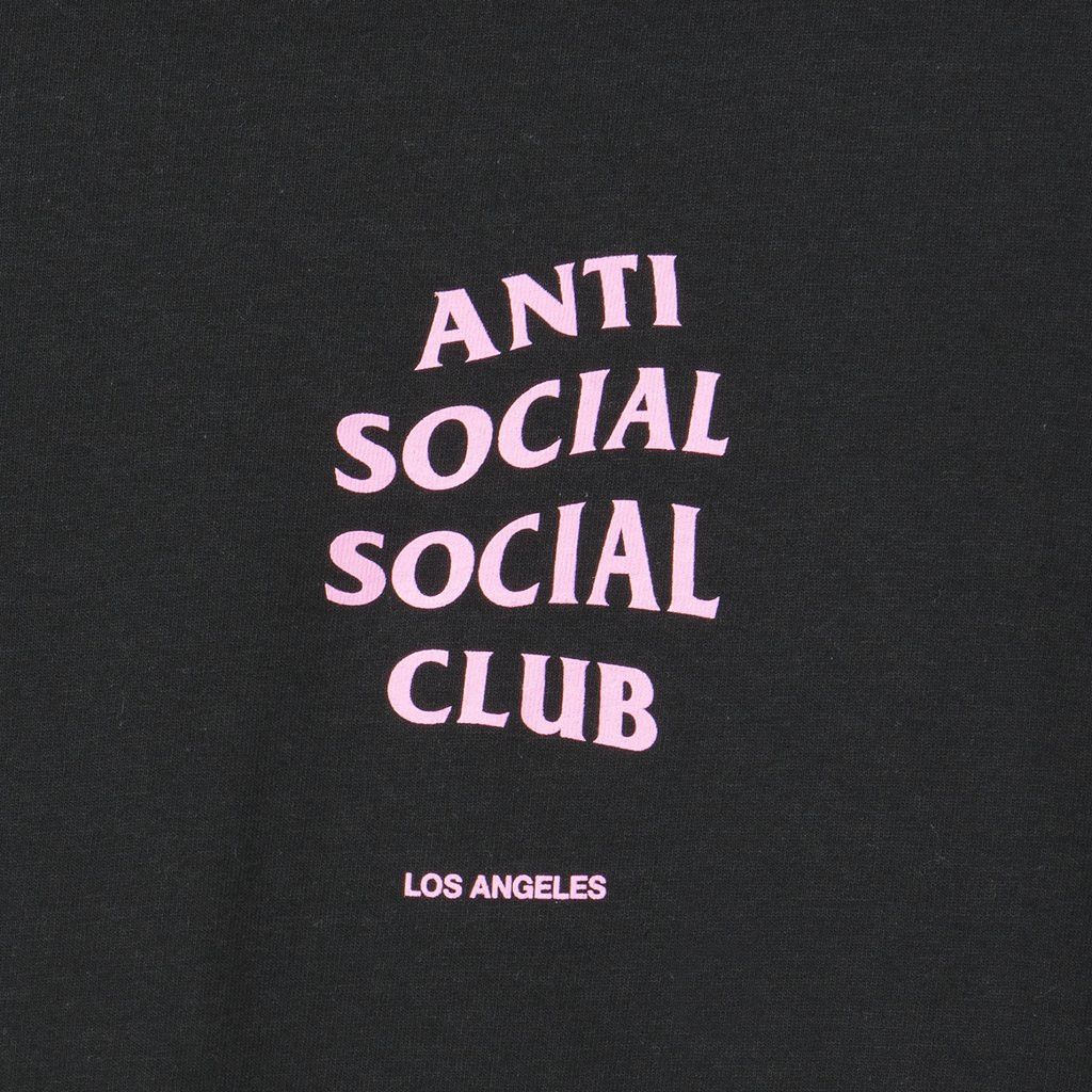 Anti Social Social Club DS ASSC Pink logo Los Angeles LA city black Tee Supreme Size US S / EU 44-46 / 1 - 5 Thumbnail