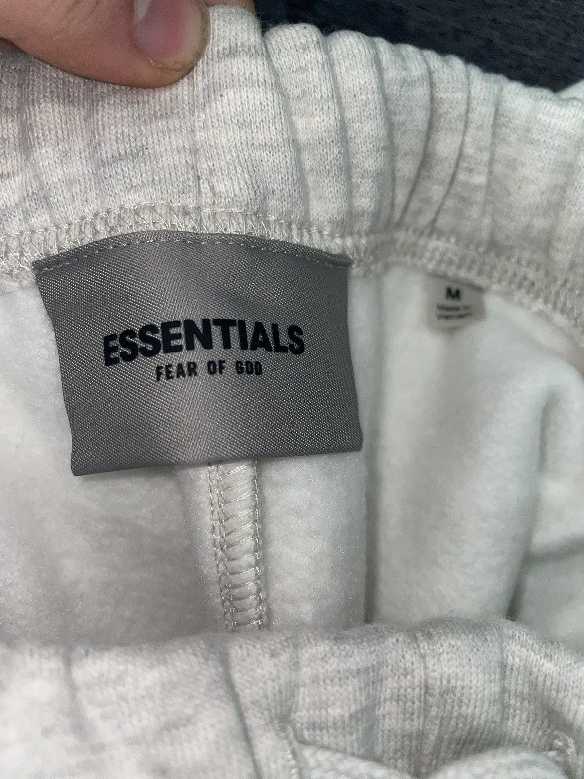 Fear of God Fear of God Essentials Light Oatmeal Hoodie and Sweatpants Size US M / EU 48-50 / 2 - 4 Thumbnail
