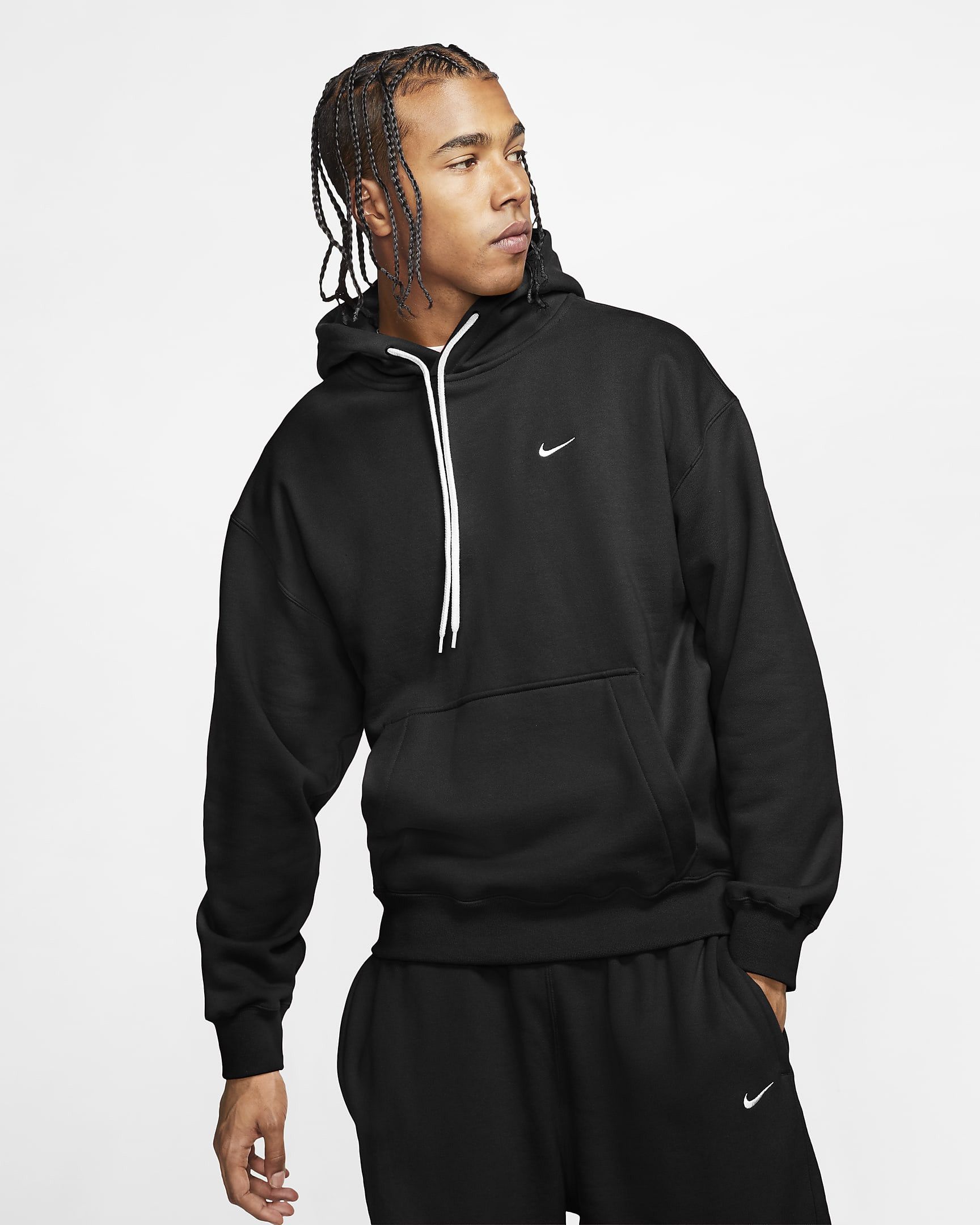 Nike Nike Nikelab Heavy Fleece Hoodie Size US L / EU 52-54 / 3 - 1 Thumbnail