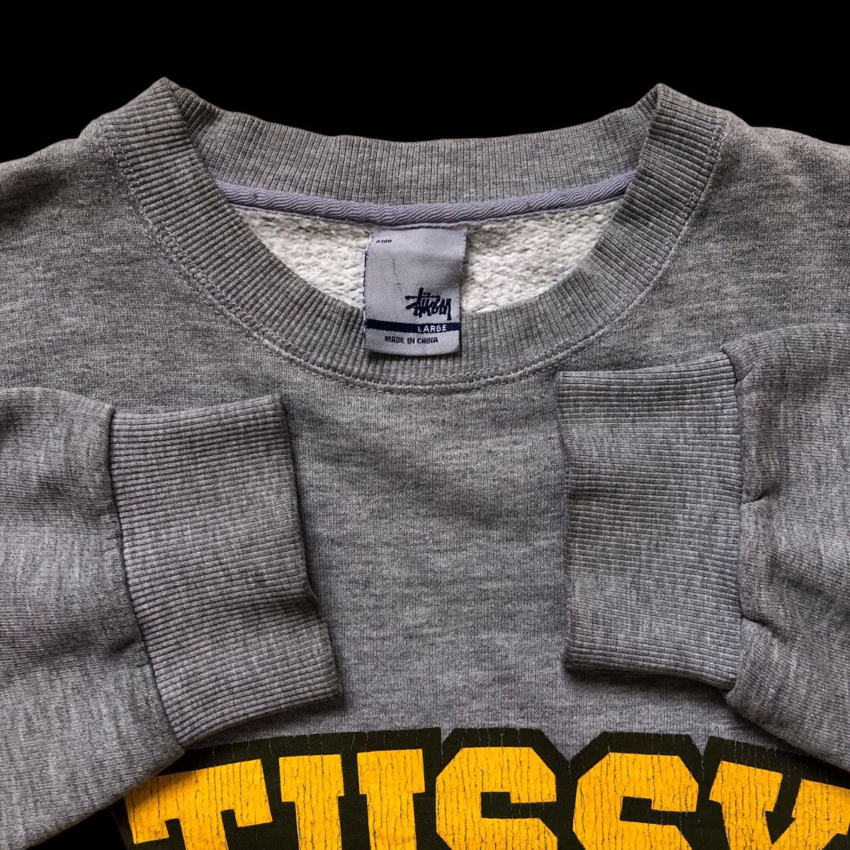Stussy × Vintage 🔥Steals🔥STUSSY 01 Rare Og Design Crewneck Sweatshirt Size US L / EU 52-54 / 3 - 7 Thumbnail