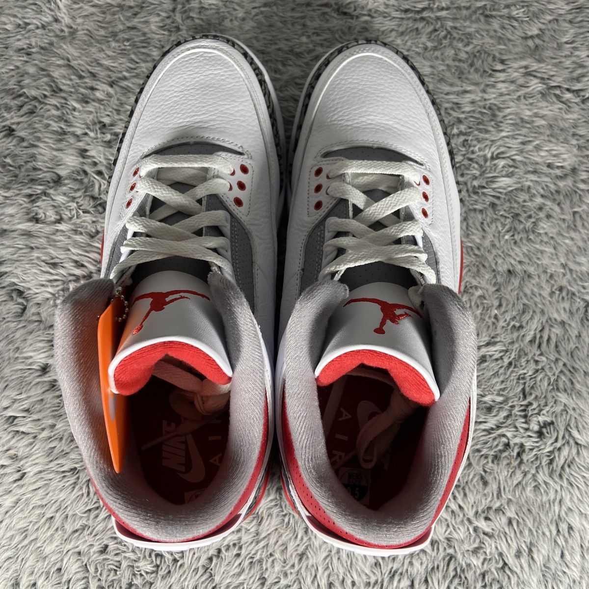 Jordan Brand Air Jordan 3 Retro 'Fire Red' (2022) Men's Sneakers Size 9.5 Size US 9.5 / EU 42-43 - 7 Thumbnail