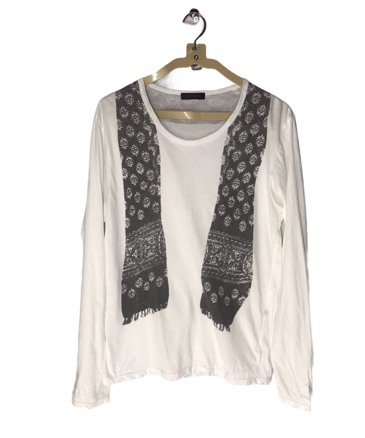image of Designer Junmen Long Sleeve Tee, Men's (Size Medium)