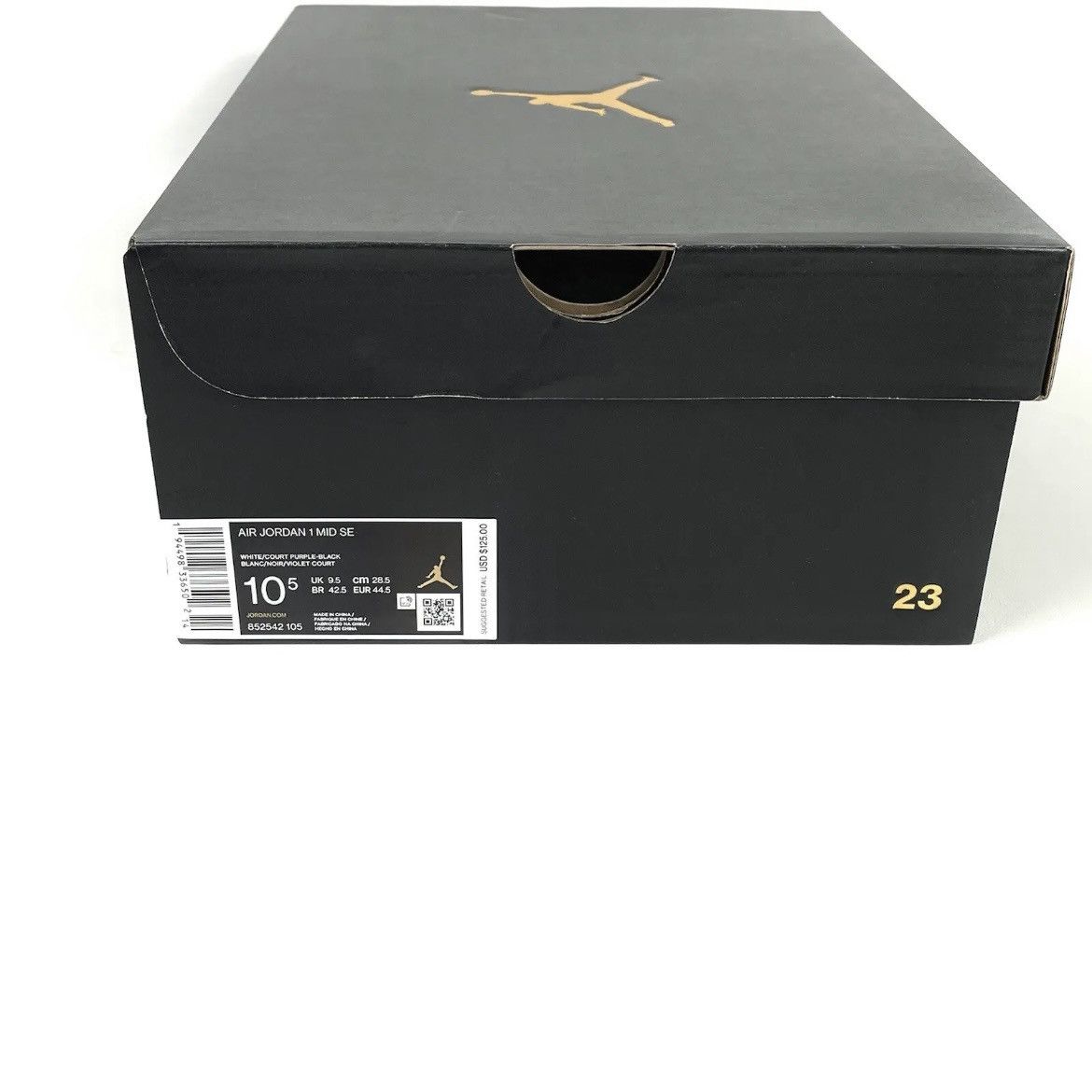 Jordan Brand New W/Box Nike Air Jordan 1 Mid SE Court Purple Size US 10.5 / EU 43-44 - 10 Thumbnail