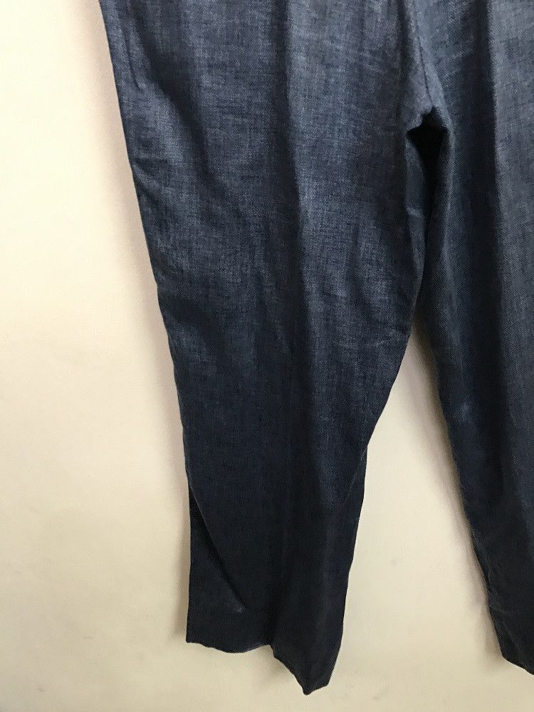 Designer × Hardy Amies HARDY AMIES SPORT Japan Linen Baggy Wide Trouser Pant Size US 36 / EU 52 - 11 Thumbnail