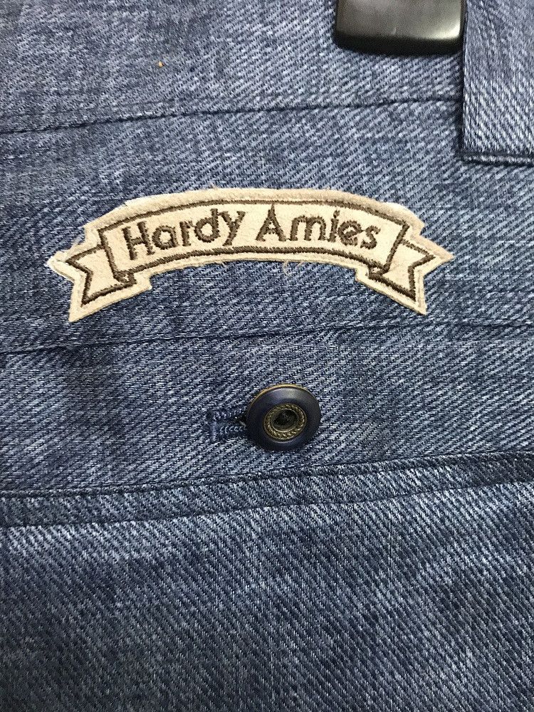 Designer × Hardy Amies HARDY AMIES SPORT Japan Linen Baggy Wide Trouser Pant Size US 36 / EU 52 - 12 Thumbnail