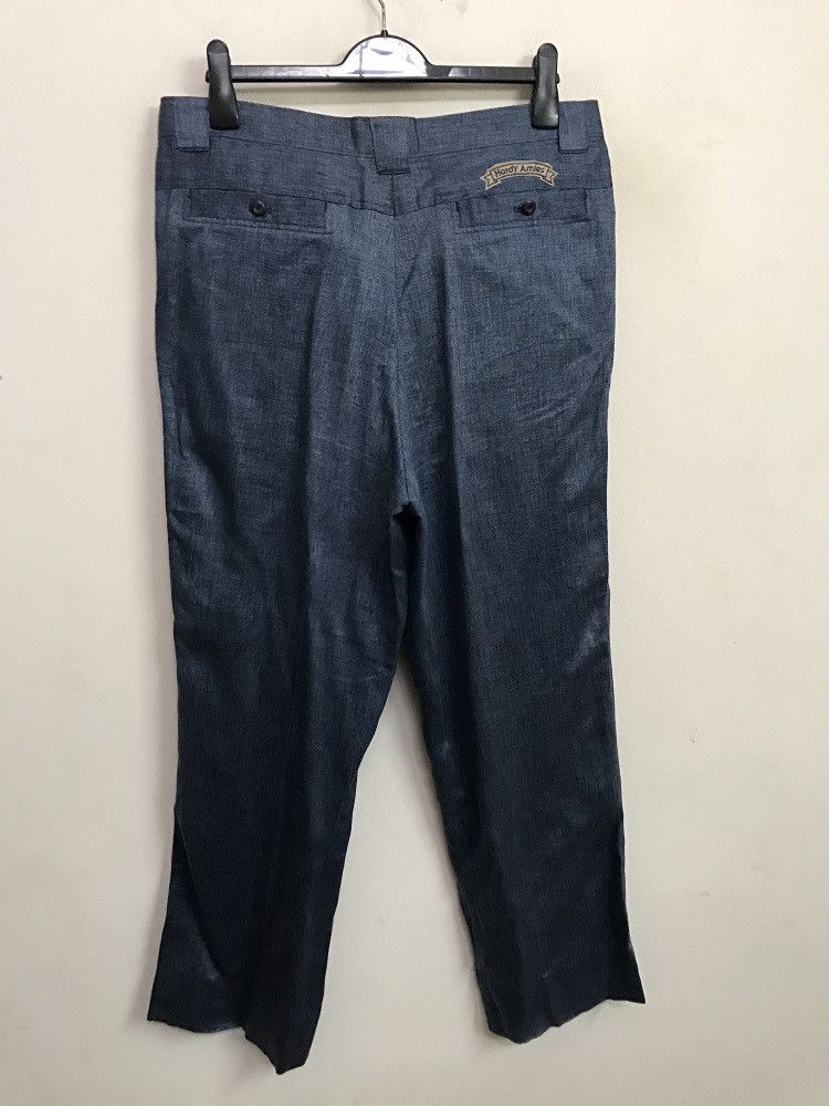 Designer × Hardy Amies HARDY AMIES SPORT Japan Linen Baggy Wide Trouser Pant Size US 36 / EU 52 - 7 Thumbnail