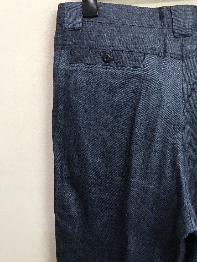 Designer × Hardy Amies HARDY AMIES SPORT Japan Linen Baggy Wide Trouser Pant Size US 36 / EU 52 - 8 Thumbnail