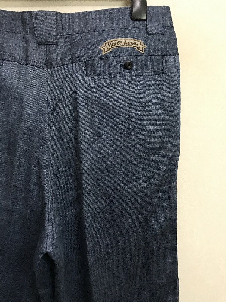 Designer × Hardy Amies HARDY AMIES SPORT Japan Linen Baggy Wide Trouser Pant Size US 36 / EU 52 - 9 Thumbnail