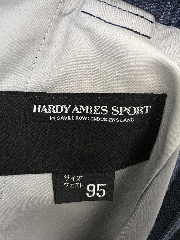 Designer × Hardy Amies HARDY AMIES SPORT Japan Linen Baggy Wide Trouser Pant Size US 36 / EU 52 - 13 Thumbnail