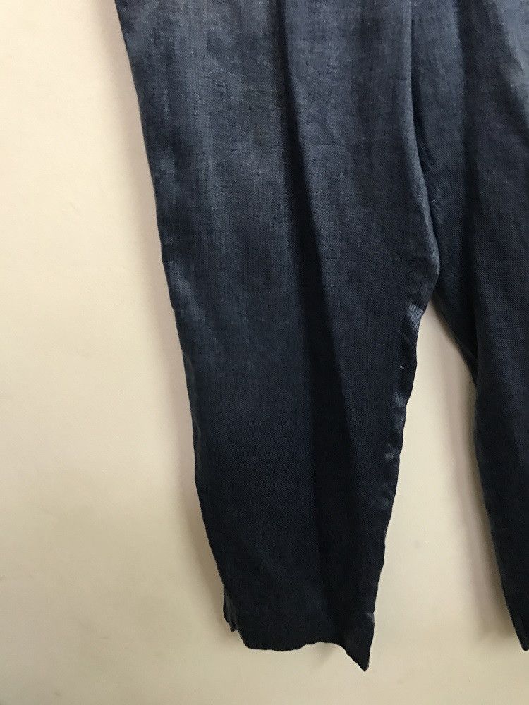 Designer × Hardy Amies HARDY AMIES SPORT Japan Linen Baggy Wide Trouser Pant Size US 36 / EU 52 - 5 Thumbnail