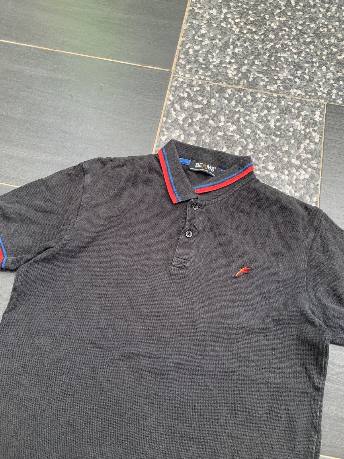 Beams Plus Vintage Beams Polo T- Shirt Size US M / EU 48-50 / 2 - 2 Thumbnail