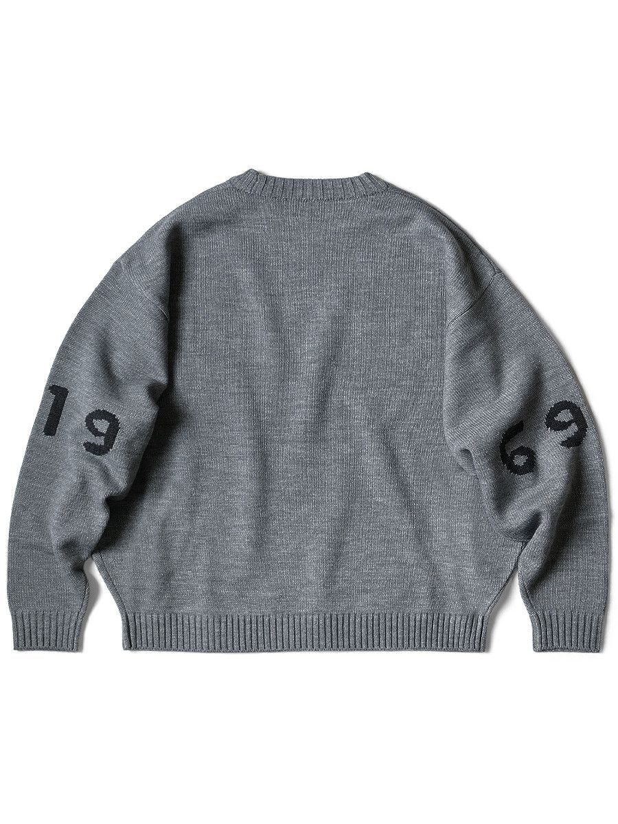Kapital Kapital 7G Wool FAT CAT ON LEGEND LIVE Crew Sweater Size US S / EU 44-46 / 1 - 2 Thumbnail