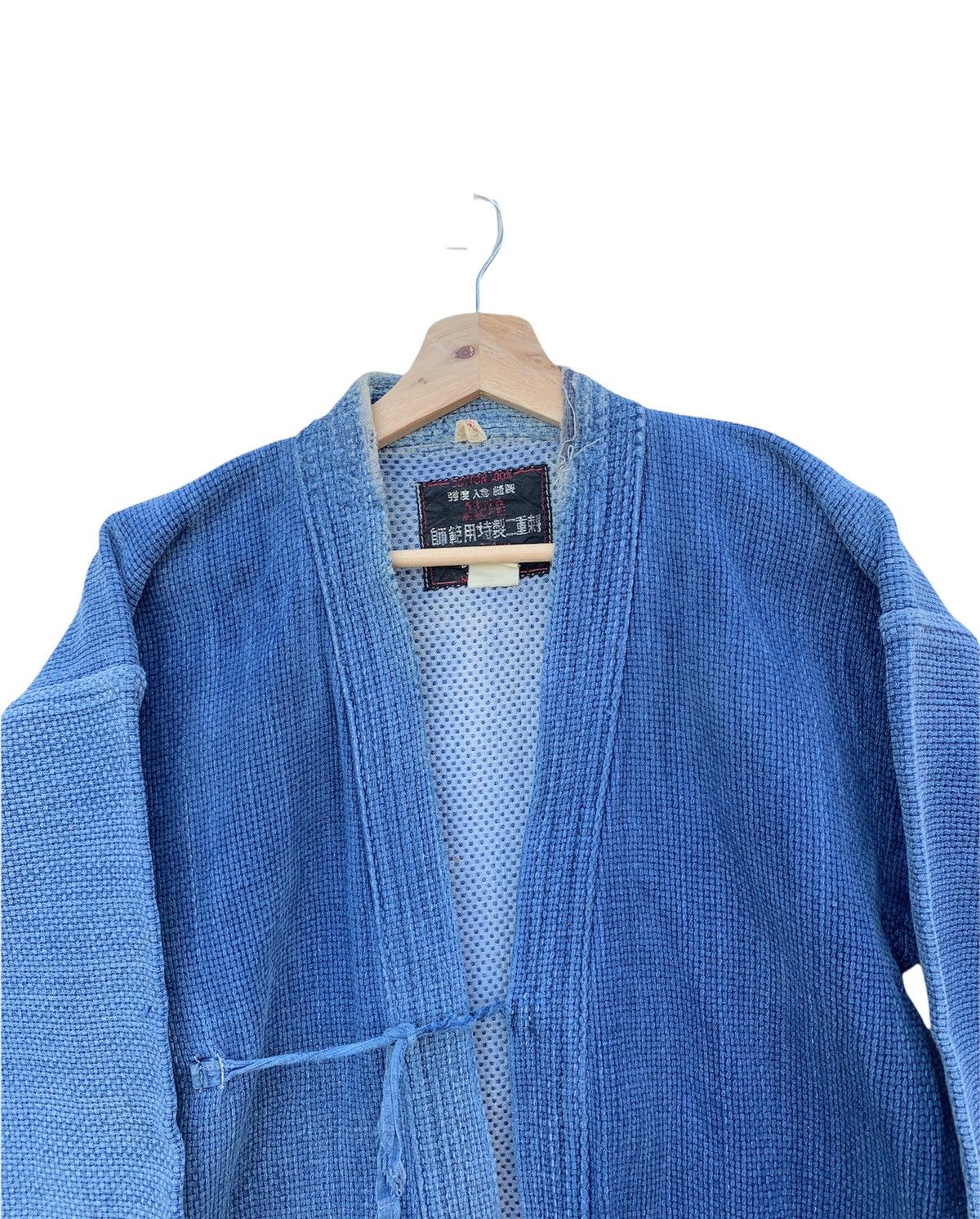 Indigo 🔥Vintage Japanese Brand Indigo Wash Kimono Size US M / EU 48-50 / 2 - 5 Thumbnail